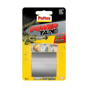 PATTE POWER TAPE CINTA AMERICANA 50cm 5m GRIS 1659547