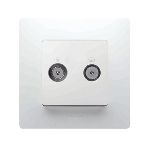 NILOE BASE TV-R/SAT FINAL MONOBLOC BLANCO