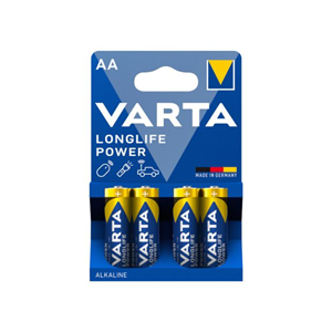 PILA VARTA ALKALINA LR6 AA BLISTER 4 PILAS