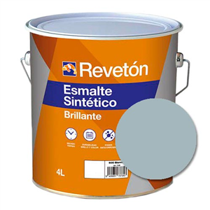 REVETON ESMALTE SINTETICO BRILLANTE GRIS PERLA 750ml